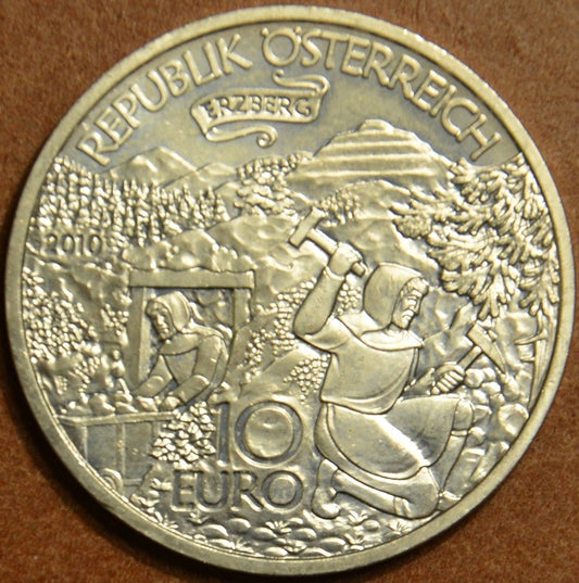10 Euro Ausztria 2010 Erzberg (UNC)