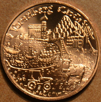 10 Euro Ausztria 2013 Vorarlberg (UNC)