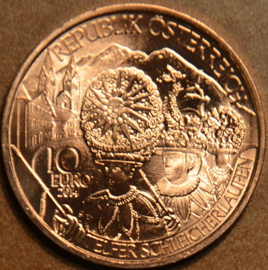 10 Euro Ausztria 2014 Tirol (UNC)