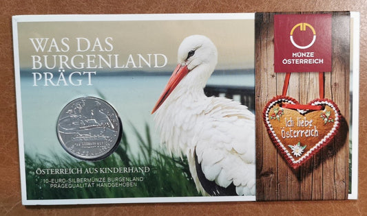 10 Euro Ausztria 2015 Burgenland (BU)