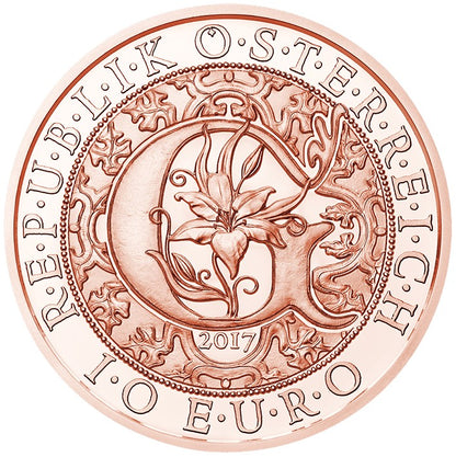 10 Euro Ausztria 2017 Gabriel (UNC)