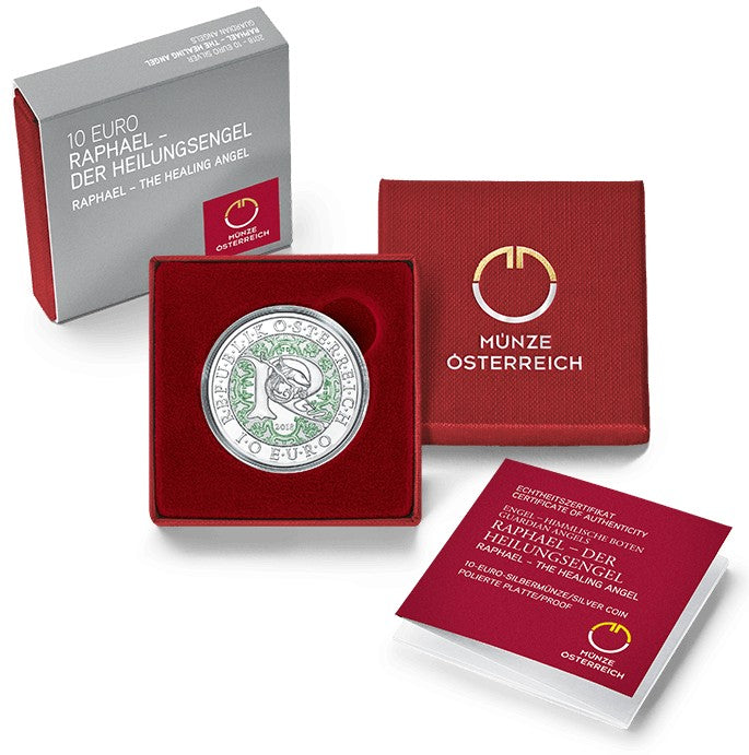 10 Euro Ausztria 2017 - Rafael a gyógyító angyal (Proof)