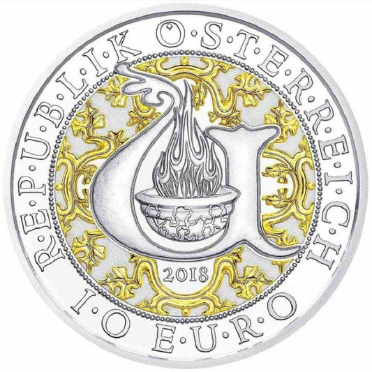 10 Euro Ausztria 2017 - Uriel a fény angyala (Proof)