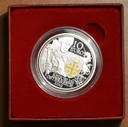 10 Euro Ausztria 2019 - A lovagok történetei II. (Proof)