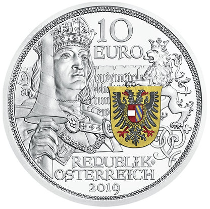 10 Euro Ausztria 2019 - A lovagok történetei (Proof)