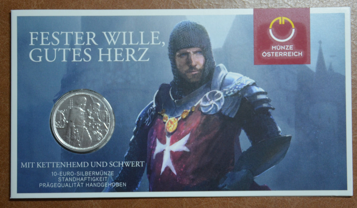 10 Euro Ausztria 2020 - A lovagok történetei IV. (BU)