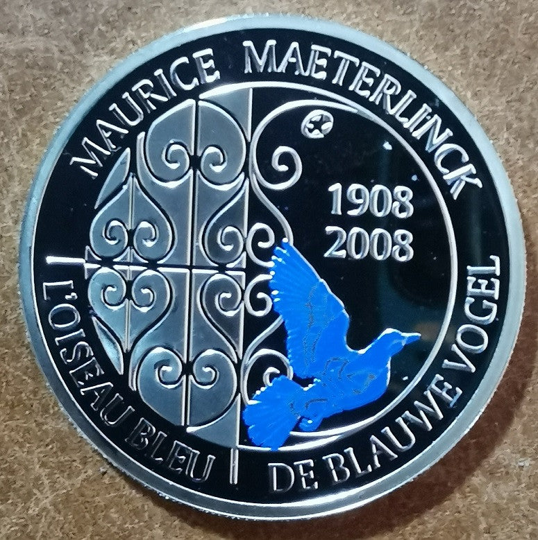 10 Euro Belgium 2008 - A kék madár (Proof)