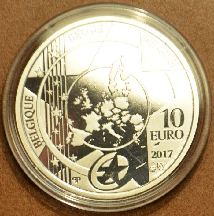 10 Euro Belgium 2017 Antwerp central station (Proof)