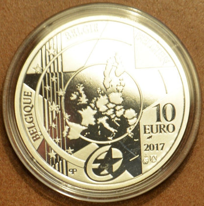10 Euro Belgium 2017 Antwerp central station (Proof)