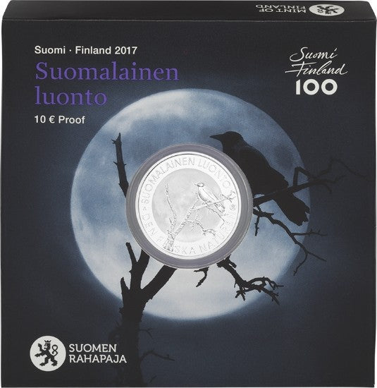 10 Euro Finnország 2017 - A finn természet (Proof)
