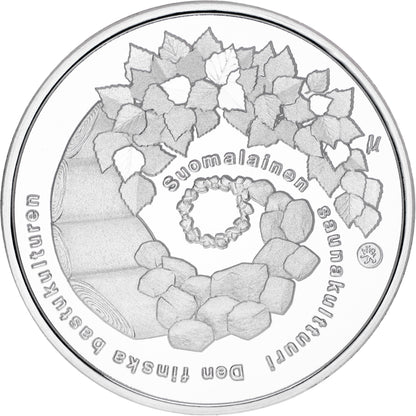 10 Euro Finnország 2018 - A finn szauna (Proof)