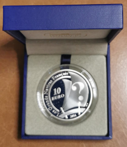 10 Euro Franciaország 2014 - Pourquoi pas? (Proof)