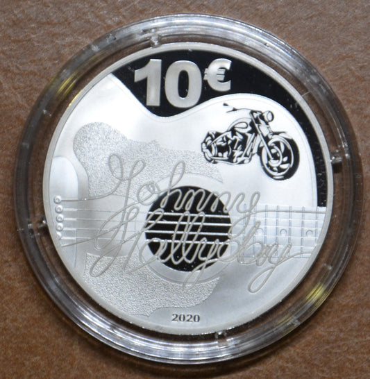 10 Euro Franciaország 2020 - Johnny Halliday (Proof)