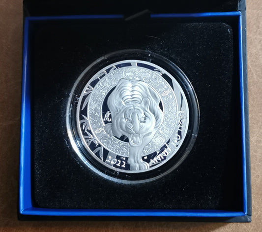 10 Euro Franciaország 2022 - A tigris éve (Proof)