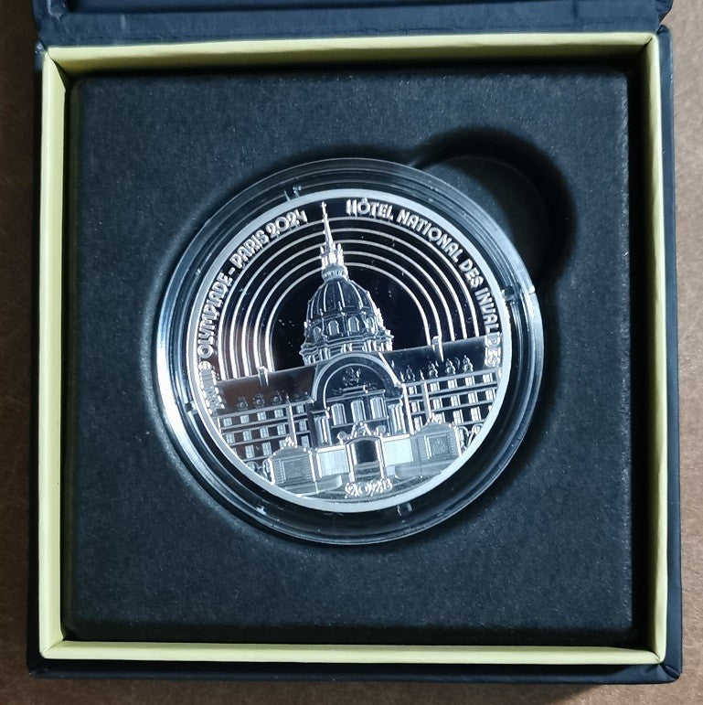 10 Euro Franciaország 2023 - Paris 2024: Hotel des Invalides (Proof)