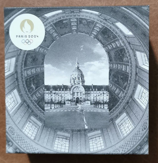 10 Euro Franciaország 2023 - Paris 2024: Hotel des Invalides (Proof)