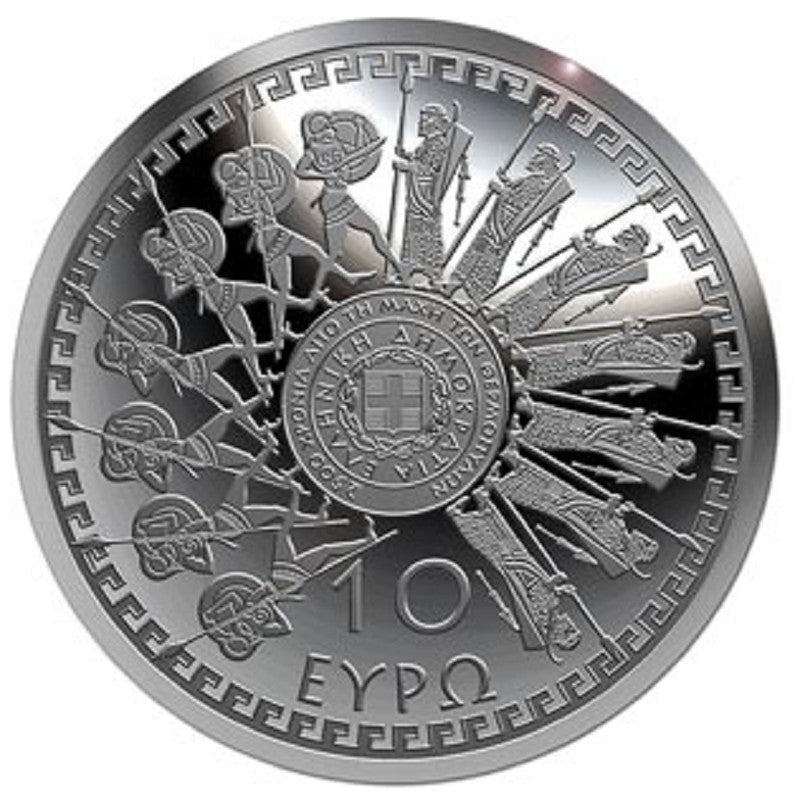 10 Euro Görögország 2020 - Thermopülai csata (Proof)