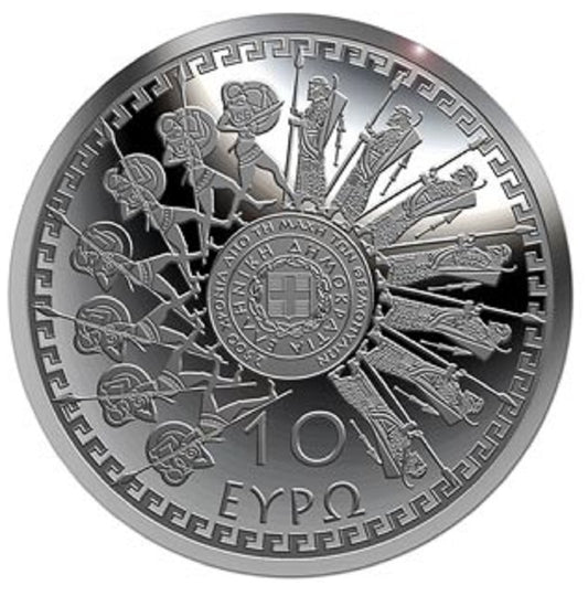 10 Euro Görögország 2020 - Thermopülai csata (Proof)