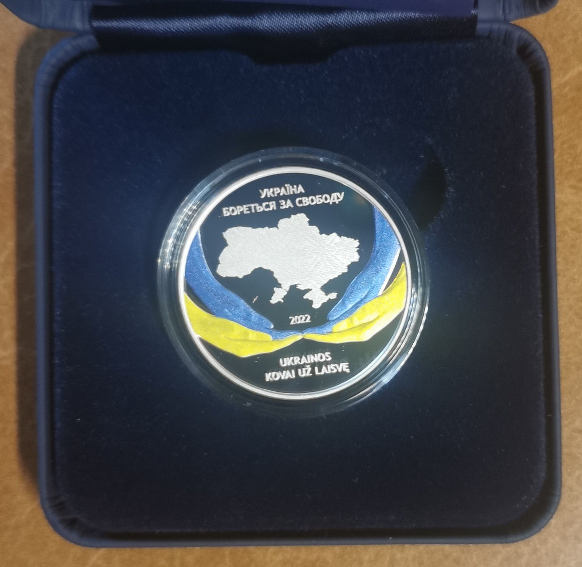 10 Euro Litvánia 2022 - Ukrajna szabadságharca (UNC)