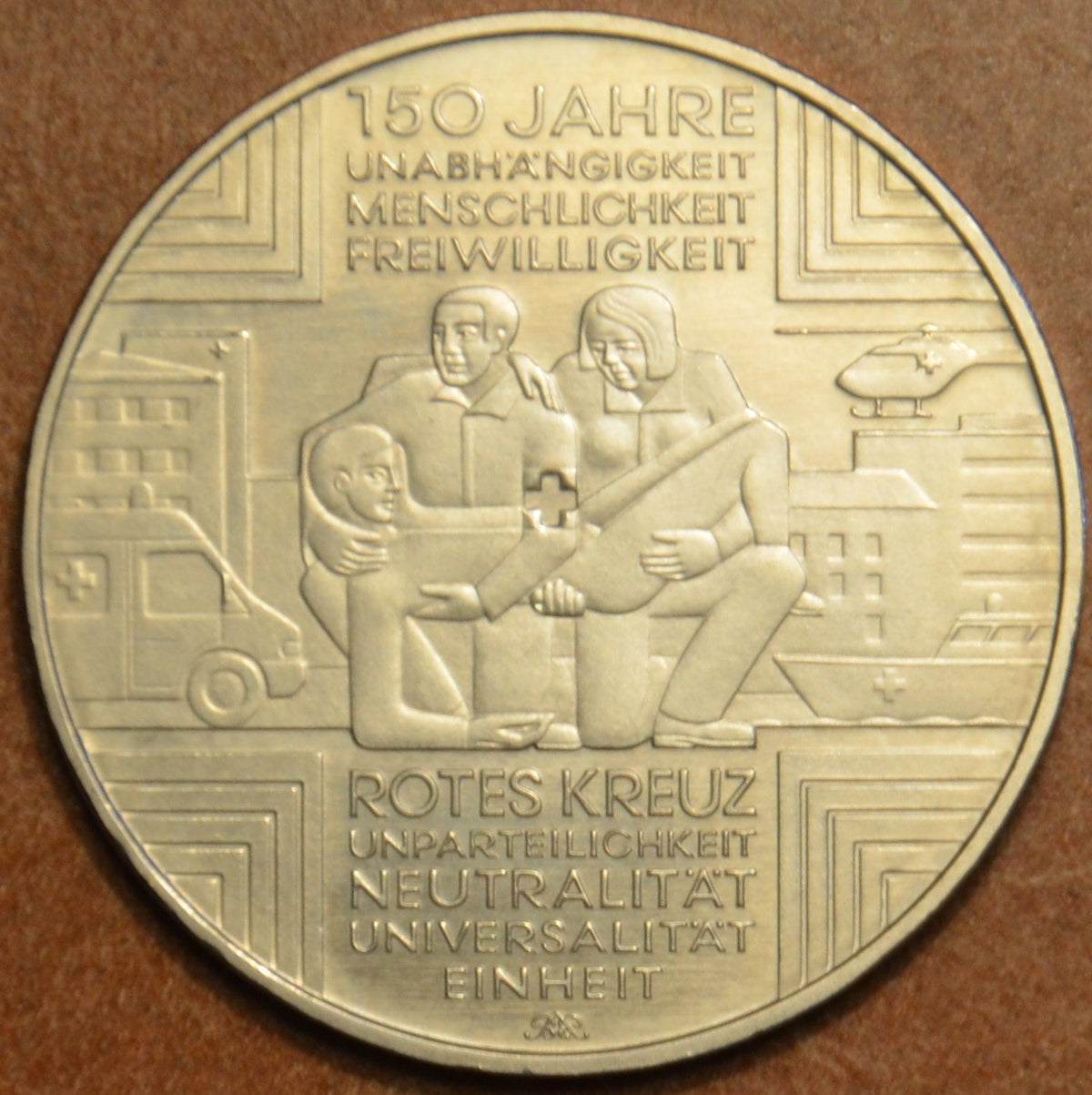 10 Euro Németország "A" 2013 Vöröskereszt (UNC)