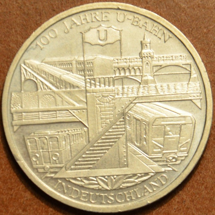10 Euro Németország "D" 2002 - U-Bahn (UNC)