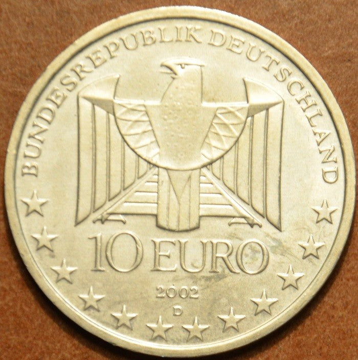 10 Euro Németország "D" 2002 - U-Bahn (UNC)