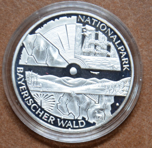 10 Euro Németország "D" 2005 - A bajor erdők (Proof)