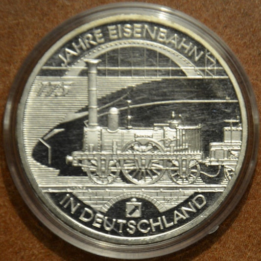 10 Euro Németország "D" 2010 - A vasút 175 éve (UNC)