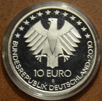 10 Euro Németország "D" 2010 - A vasút 175 éve (UNC)