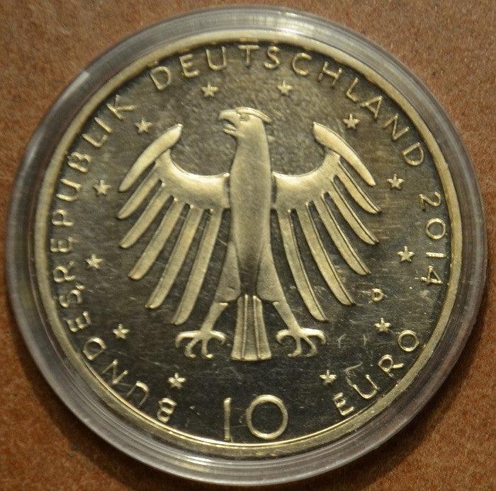 10 Euro Németország "D" 2014 Richard Strauss (UNC)