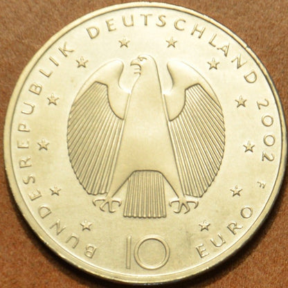 10 Euro Németország "F" 2002 (UNC)