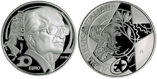 10 Euro Olaszország 2016 - Enzo Ferrari (Proof)