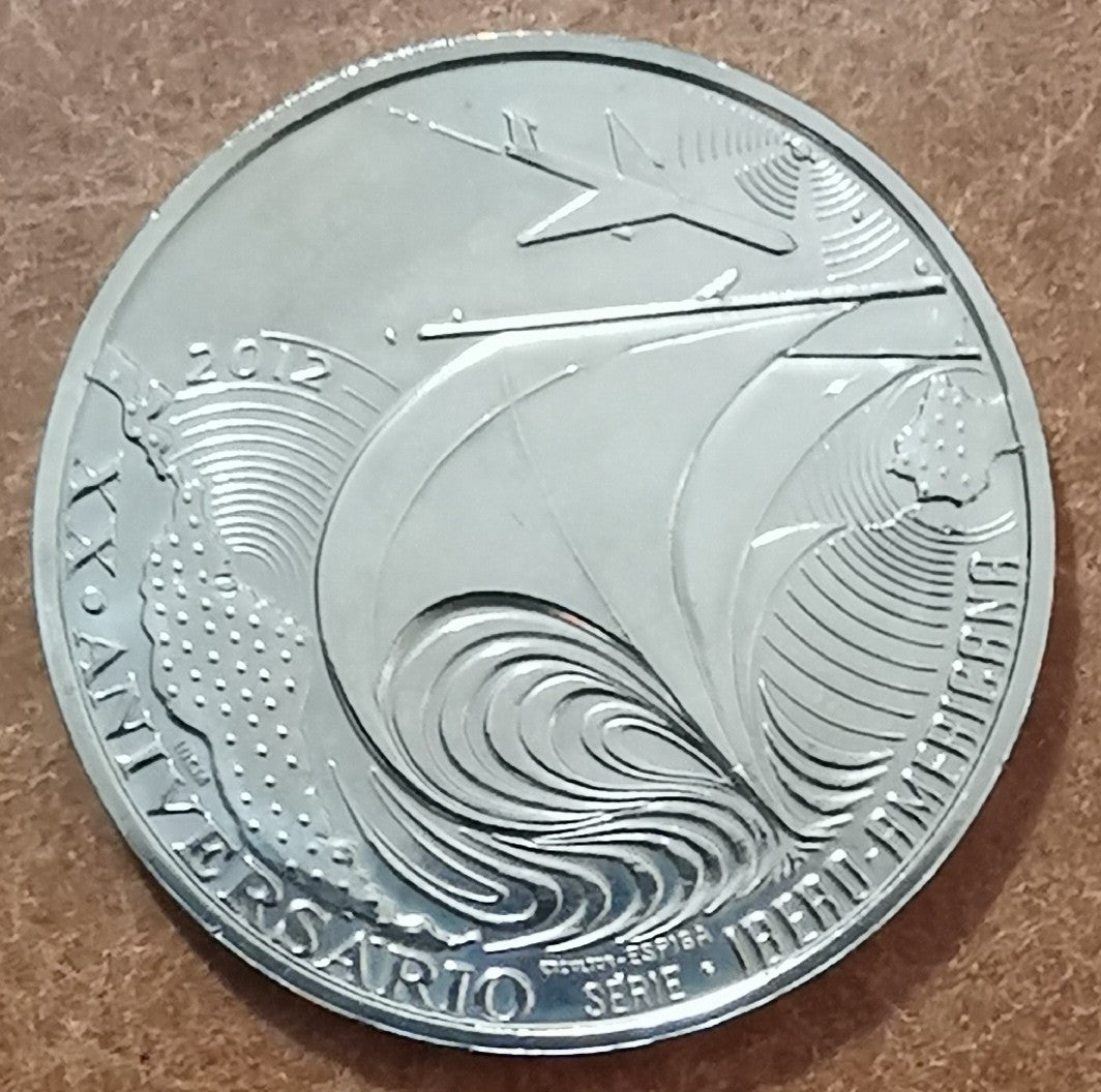 10 Euro Portugália 2012 - Az ibero-amerikai sorozat 20. évfordulója (UNC)
