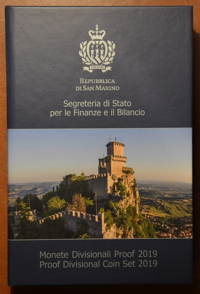 10 részes forgalmi sor San Marino 2019 (Proof)