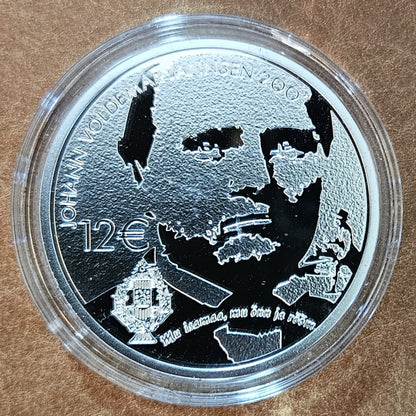 12 Euro Észtország 2019 Johann Voldemar Jannsen (Proof)