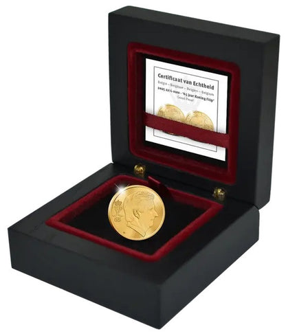 12,5 Euro Belgium 2025 - Fülöp király 65. évfordulója (Proof)