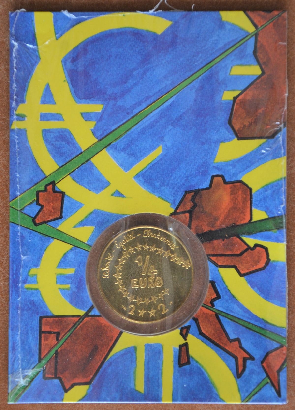 1/4 Euro Franciaország 2002 - Gyerekeuro (UNC)