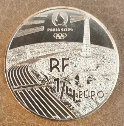 1/4 Euro Franciaország 2021 - A 2024-es olimpia: Kerekesszékes tenisz (UNC)