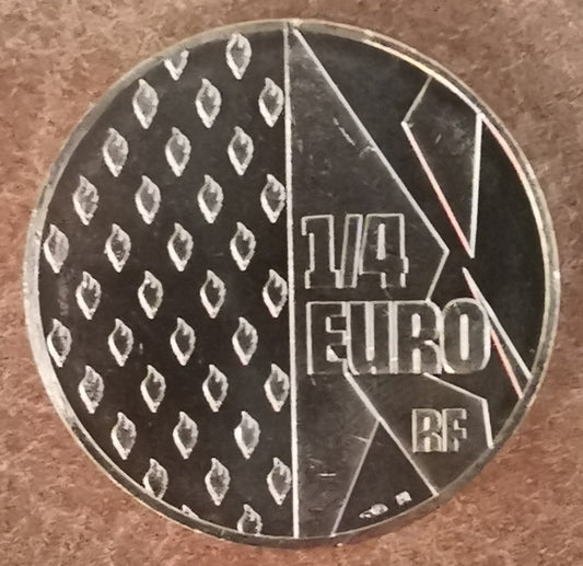 1/4 Euro Franciaország 2021 - A 2024-es olimpia (UNC)