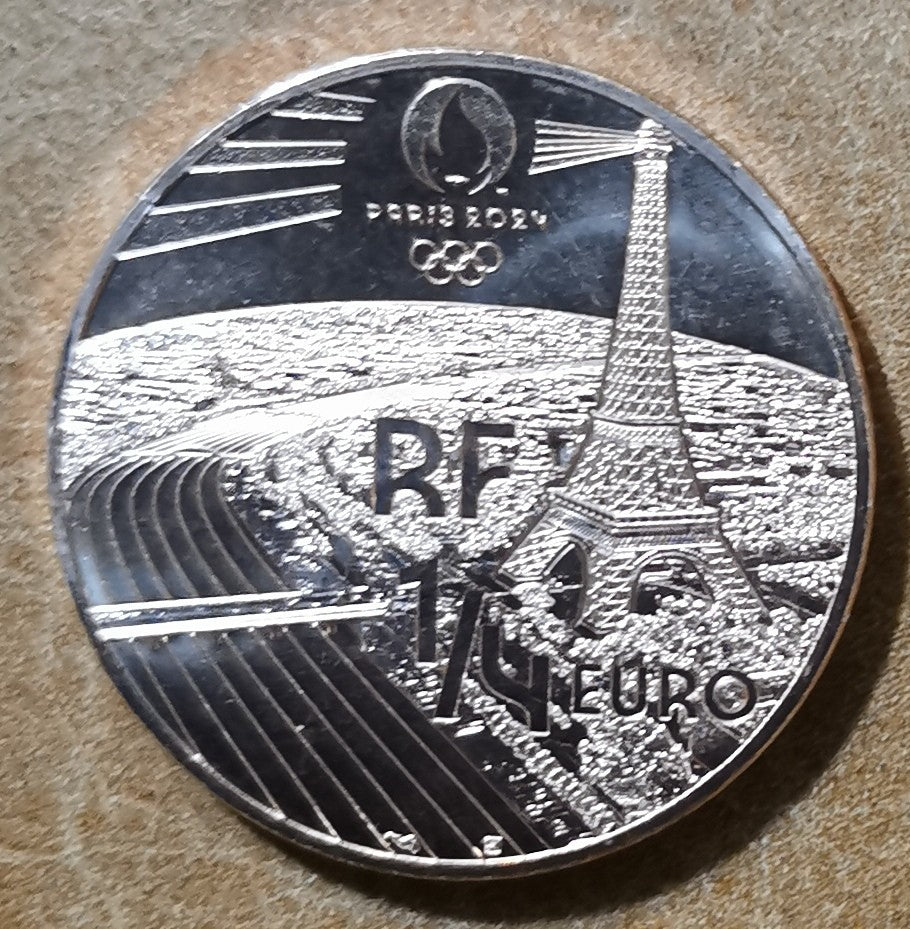 1/4 Euro Franciaország 2022 - A 2024-es olimpia: Díjugratás (UNC)