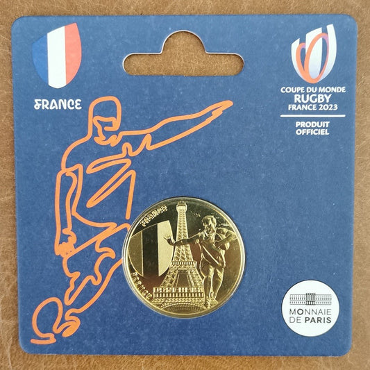1/4 Euro Franciaország 2023 - Rugby Franciaország (UNC)