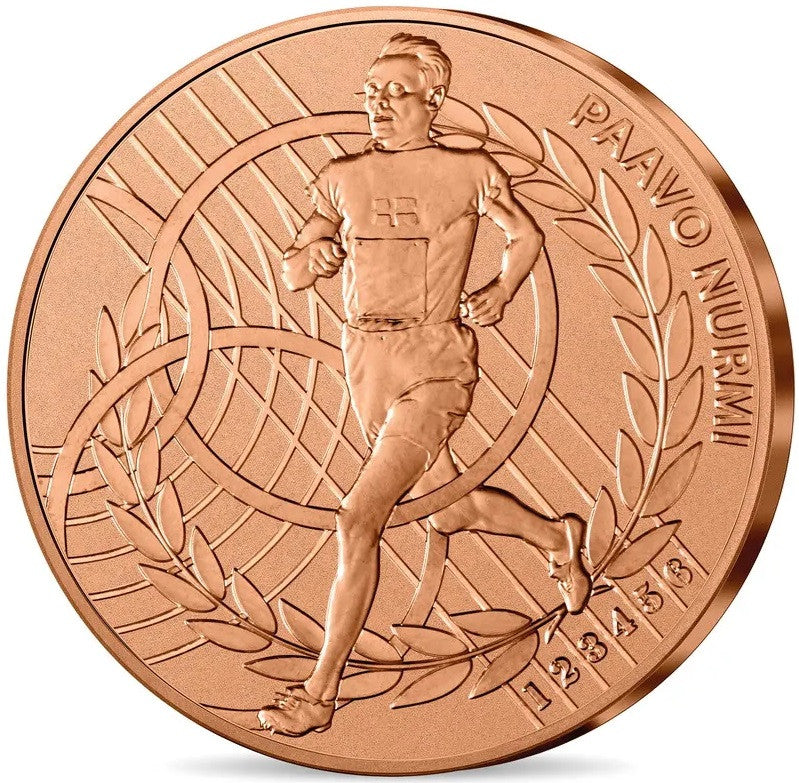 1/4 Euro Franciaország 2024 - Paavo Nurmi (UNC)