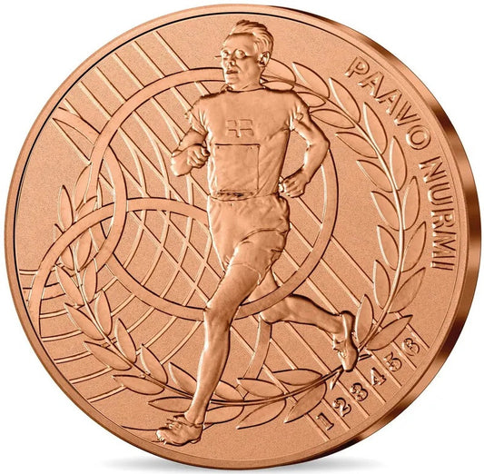 1/4 Euro Franciaország 2024 - Paavo Nurmi (UNC)