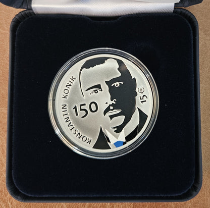 15 Euro Észtország 2023 Konstantin Konik 150 (Proof)