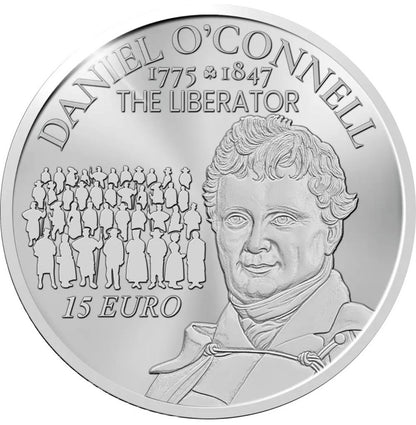 15 Euro Írország 2025 - Jaar Daniel O’Connell (Proof)