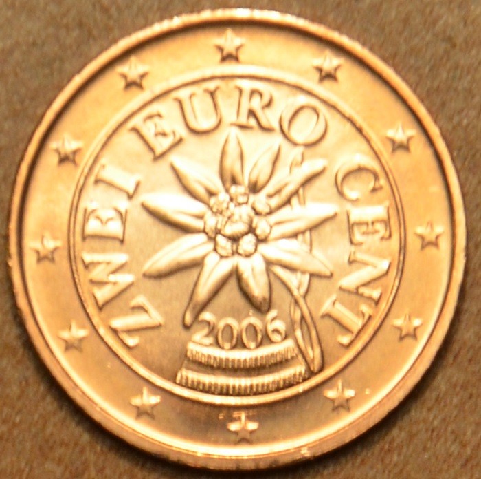 2 cent Ausztria 2006 (UNC)