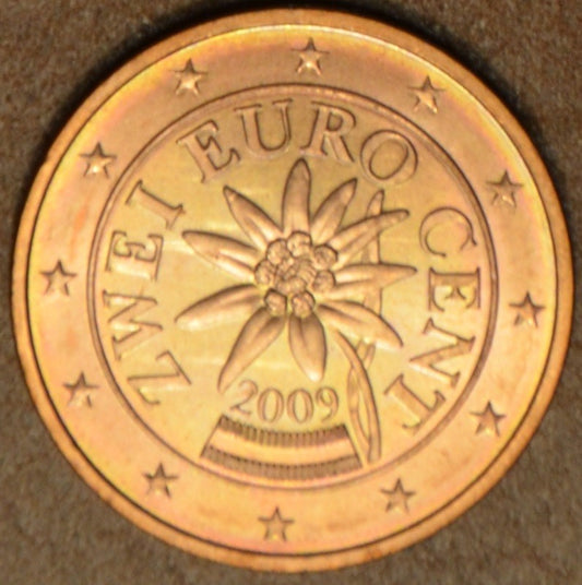 2 cent Ausztria 2009 (UNC)
