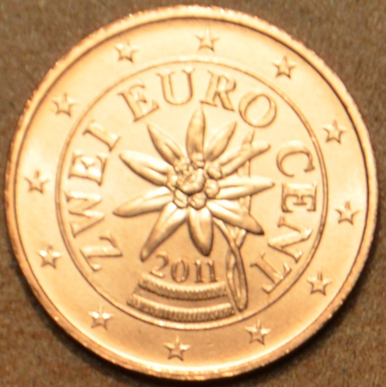 2 cent Ausztria 2011 (UNC)