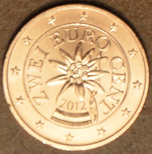 2 cent Ausztria 2012 (UNC)