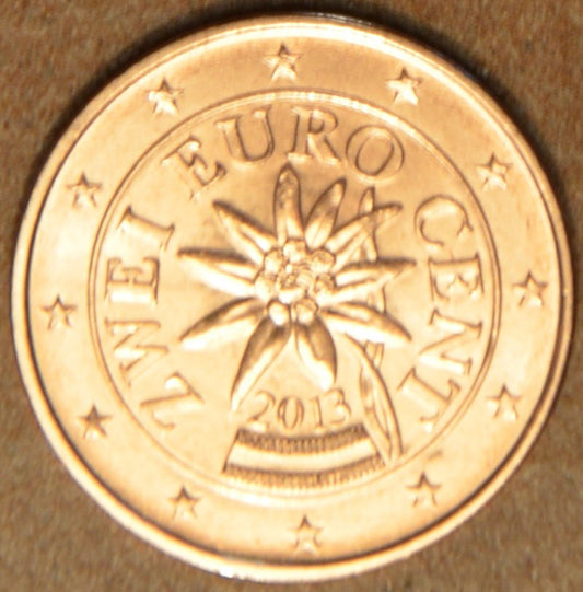 2 cent Ausztria 2013 (UNC)